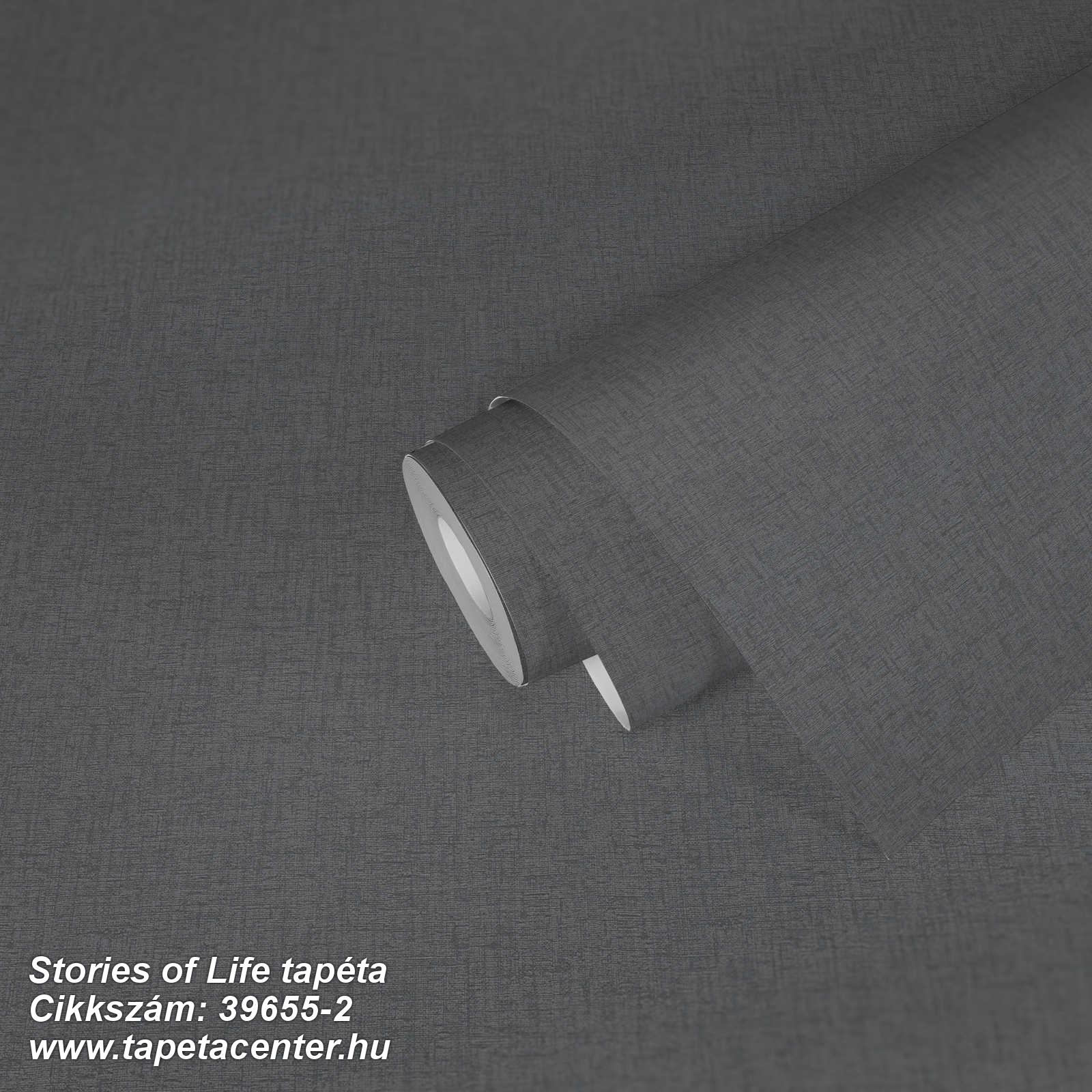 Egyszínű,textil hatású,szürke,illesztés mentes,lemosható,vlies tapéta 
